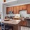 a kitchen with a island